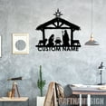 thumbnail image 4 of Craftnamesign Nativity Scene Metal Sign LED Light, Christmas Sign, Christmas Decor, Christian Sign, 4 of 5