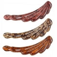 thumbnail image 1 of Banana Hair Clips Plastic 3PCS Simple Clincher Comb Hair Claw Clips for Women, 1 of 10