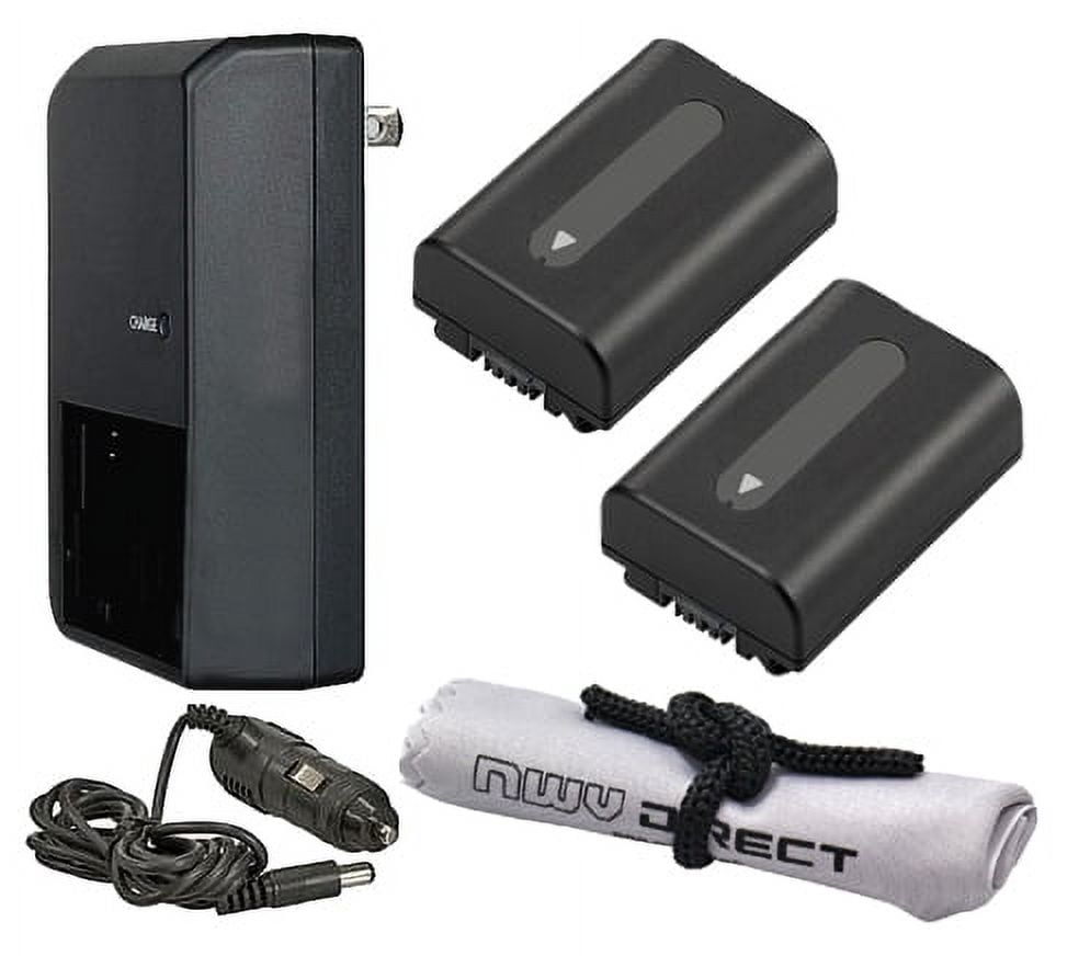 Sony Cybershot DSC-W110 High Capacity Batteries (2 Units) + AC/DC