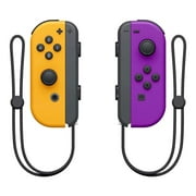 ManYmbyan Wireless Game Controller for Nintendo Switch, Joy-Con Pair - Purple/Orange