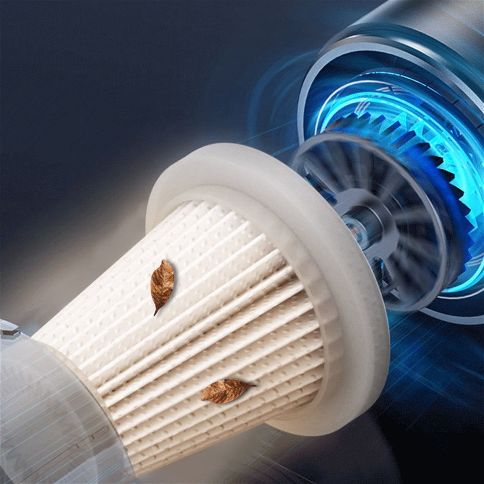 Matoen Car Vacuum Cleaner, Portable High Power Cordless Vacuum Cleaner Rechargeable Handheld Vacuum Cleaner for Vehicle Homeand Office