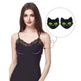 thumbnail image 4 of 10 pares de cubiertas para pezones, autoadhesivas, empanadas noctilucentes para senos, cubiertas desechables para pezones de gato Zhivalor BST3056699-2, 4 of 5