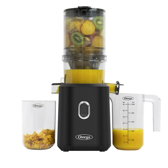 Cold Press Juicer Omega Time Saving Series 150W Black