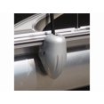 thumbnail image 1 of Taylor Made Boat Fender 31030 Marine Series; Ribbed; Cylinder With Molded In Ridge Hook; 16 Inch Length x 9 Inch Width; White; Vinyl; Pre-Inflated Rubber Football Style Valve, 1 of 4