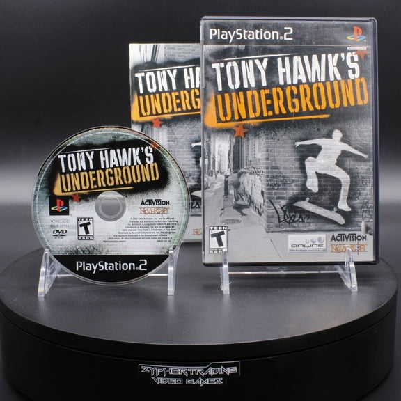 Restored Tony Hawks Underground | Sony PlayStation 2 | PS2 (Refurbished)