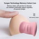 thumbnail image 5 of Cojín lumbar para coche Almohada de soporte de espuma viscoelástica | Respaldo ergonómico para coche, oficina y hogar | Alivia la fatiga al volante, corrige la postura | Funda extraíble transpirable, 5 of 8
