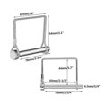 thumbnail image 2 of Trailer Lock Pins,30Pcs Pto Pin Shaft Locking Pin 1/4 Pin Hitch Pin Wire Lock Pin Safety Coupler Pi, 2 of 5