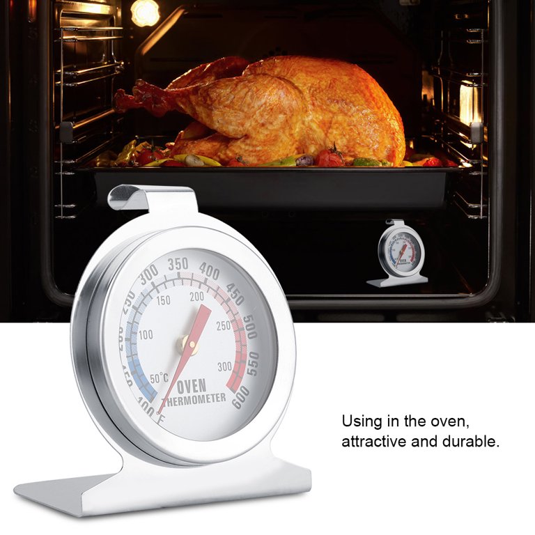 Oven Thermometer Temperature Gauge Food Baking Stainless Steel