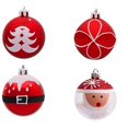 thumbnail image 5 of 9 adornos de bolas de árbol de Navidad de 2,36 pulgadas para árbol de Navidad, Papá Noel, colgantes de Navidad, 5 of 5