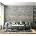 thumbnail image 5 of Tiptophomedecor Background & Patterns Wallpaper Wall Mural - Beige Weathered Brick Wall, 5 of 7
