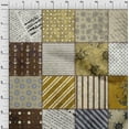 thumbnail image 4 of oneOone Polyester Spandex Brown Fabric Nautical Craft Projects Decor Fabric Printed By The Yard 56 Inch Wide, 4 of 6