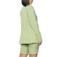 thumbnail image 5 of Traje de pantalón de dos piezas Sunloudy para mujer, chaqueta de un solo pecho de color liso y pantalones cortos de corte recto, S/M/L/XL/XXL Sunloudy  S M L XL XXL, 5 of 10