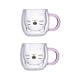 thumbnail image 1 of Taza de Doble Pared de Borosilicato Anti-escaldado Gloria Taza de Café Oreja de Gato, 1 of 9