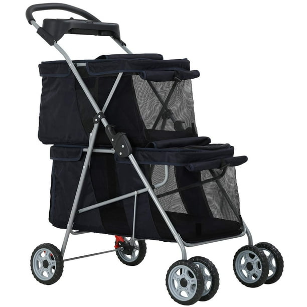 Bolsa de transporte Bestpet Stroller para perros y gatos talla M
