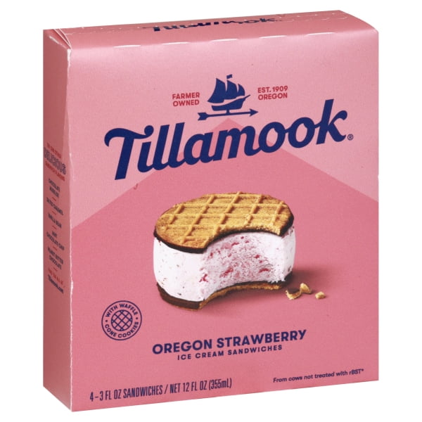 Tillamook Oregon Strawberry Ice Cream Sandwiches 4 Sandwiches Walmart Com Walmart Com Tillamook Oregon Strawberry Ice Cream Sandwiches 4 Sandwiches Walmart Com Walmart Com