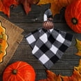 thumbnail image 4 of Suitable for Halloween Autumn Thanksgiving Table Decoration Thanksgiving Napkin Rings Rustic Harvest Pumpkin Napkin Rings 4 Pieces, 4 of 5