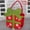 Red, variant on YIKA Portable Candy Bag Christmas Fashion Bags Christmas Decoration Decoration Bag Christmas Decoration Red