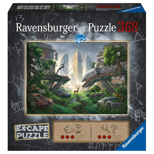 Rompecabezas Ravensburger Escape Desolated City 368 piezas