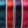 thumbnail image 2 of 10Roll Round Copper Jewelry Wire, Lead Free & Cadmium Free & Nickel Free, Mixed Color, 20 Gauge, 0.8mm, about 13.12 Feet(4m)/roll, 2 of 3