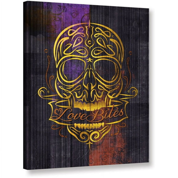 ArtWall Greg Simanson "Love Bites" Gallery-Wrapped Canvas