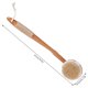 thumbnail image 4 of Ounissouiy 1 Uds cepillo de baño de cerdas naturales exfoliante cepillo de ducha de masaje corporal de SPA mujer hombre cuidado de la piel cepillo Juegos de accesorios de baño 1#, 4 of 6