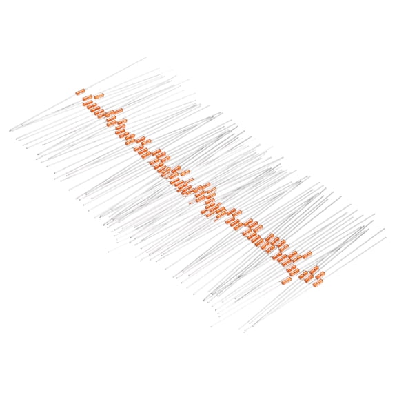 Uxcell 100pcs 100K Ohm NTC Thermistors Resistors, MF58 3950B 5% Thermistor Temperature Sensors