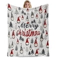 thumbnail image 1 of Christmas Gnome Blanket, Premium Ultra Soft Warm Winter Christmas Throw Blanket, Cozy for Couch Sofa Bedroom Festive Holiday Decoration Gift 50 x 60 i, 1 of 5