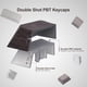 thumbnail image 5 of Teclas de doble disparo con brillo, perfil de cereza de madera, tinte secundario impreso, teclas PBT, 135 teclas para teclado de interruptor Gateron MX, 5 of 5
