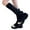 Black, variant on Knit Flared Leg Warmers Calf Socks Japanese JK Women Sweet Layered Ruffled Lace Trim Boot Cuffs Foot Covers Stockings