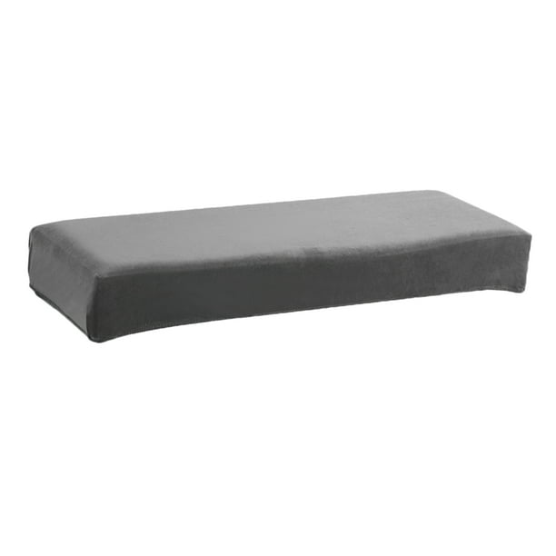 de banco para comedor, elásticas para banco tapizado, protectores de Banco vables extraíbles - Marrón Gris Sunnimix Funda elástica para banco