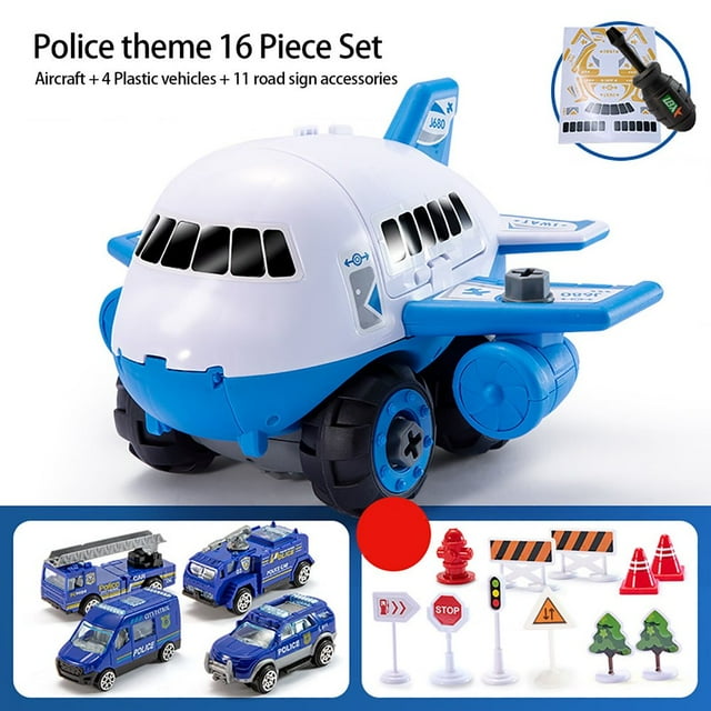 Children‘s Airplane Detachable Assembly Toy Diy Assembly Screw Nut Disassembly