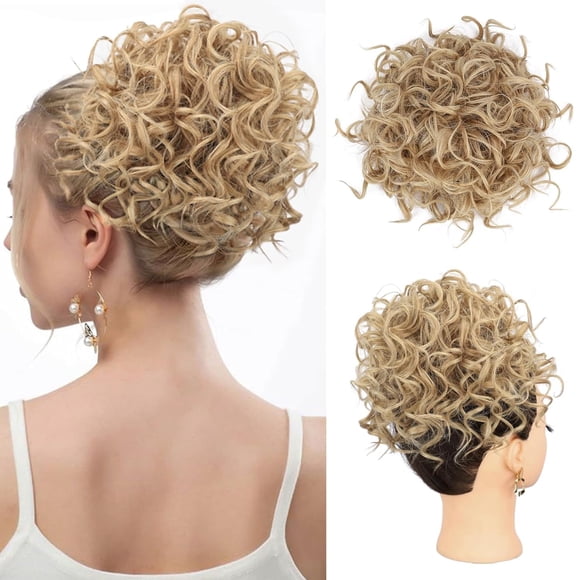 EcoNesxp Women's Messy Bun Synthetic Hair Extensions Bun