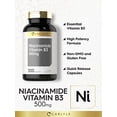 thumbnail image 3 of Suplemento Carlyle Niacinamida y Vitamina B3 500 mg 300 Cápsulas, 3 of 7