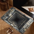 thumbnail image 6 of Optical Illusion Rug, 3D Hole Rug That Looks Like A Hole, Non-Slip Water-Absorbing, Indoor Outdoor Use for Entrance Living Room Passageway, 6 of 6