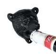 thumbnail image 5 of Abridor de botellas, barra y accesorio de cocina montado en la pared con cabeza de oso de hierro fundido oso de fresa Electrónica, 5 of 5