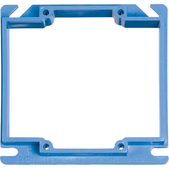 Carlon Lamson & Sessons A420 4" Two Gang Square Box Cover
