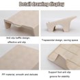 thumbnail image 4 of Shoe Slots Organizer Double Layer Plastic Shoe Cabinet Shoe Slot Organizer, Stackable Space Saving Shoe Rack at The Entrance (Color : Beige, Size : 4pcs), 4 of 5
