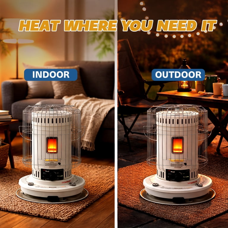 Sengoku KeroHeat Portable 23,500 BTU Indoor & Outdoor Convection