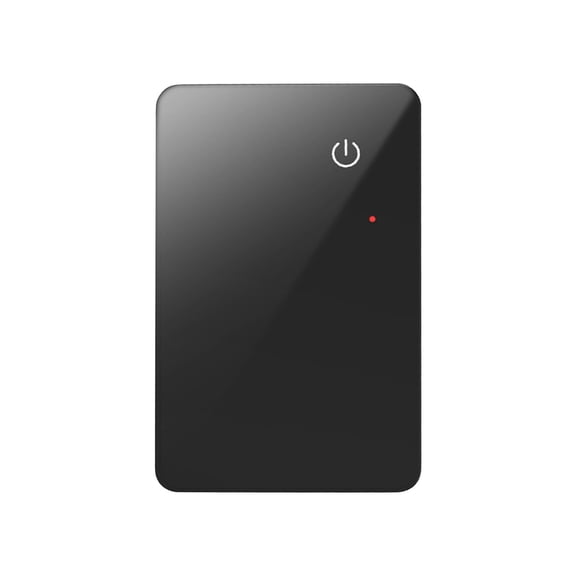 Ultra Slim GPS Card Tracker Real Time Position Asset Locator Smart App Alert Multi Scene Compatible Tracking Device,Black