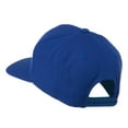 thumbnail image 3 of Crying Face Text Emoticon Embroidered Snapback Cap - Navy OSFM, 3 of 5