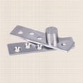 thumbnail image 1 of CRAFTHROU 1 Pce Arbre de Rotation en Acier Inoxydable Charnière Pivotante pour Garage Usage Intensif, 1 of 8