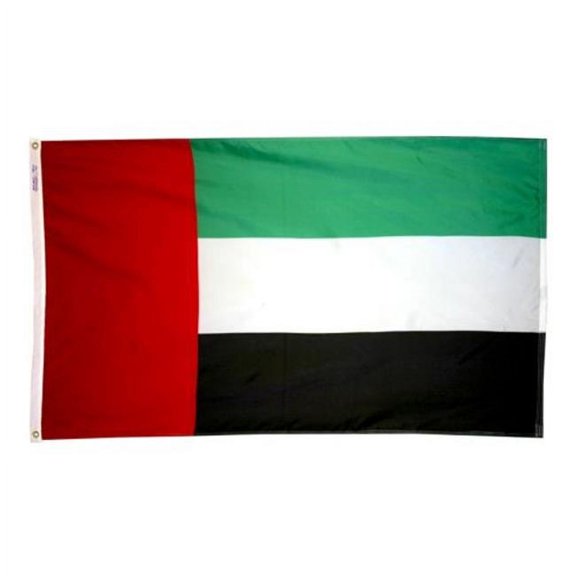 Annin Flagmakers 198792 3 ft. x 5 ft. Nyl-Glo United Arab Emirates Flag
