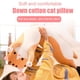 thumbnail image 2 of Almohada suave para dormir con forma de gato JZENZERO Plus Doll de peluche, 2 of 8