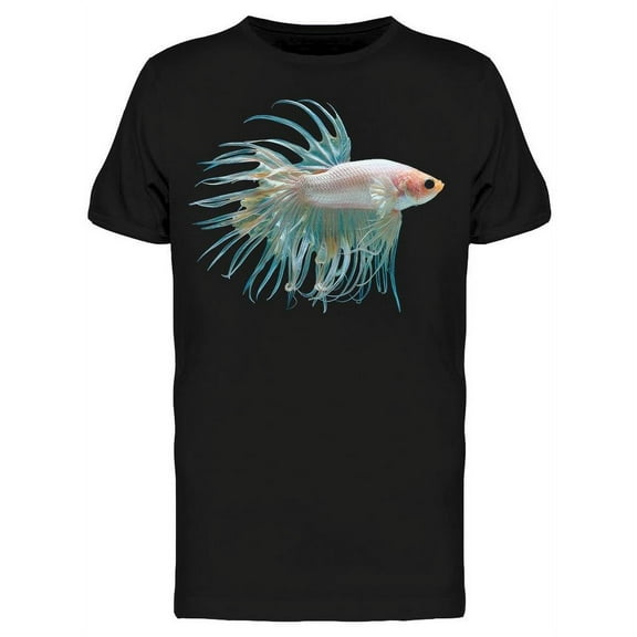 Combtail Betta Fish T-Shirt Men -Image by Shutterstock, Male x-Large