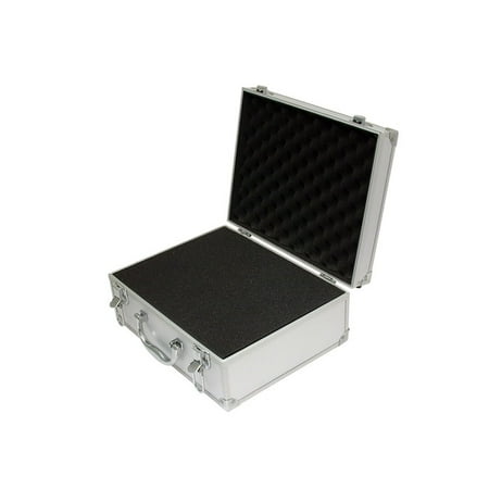 Semi Hard Camera Case - A009 - Aluminum Hard Case with Foam - DJ, Camera - 12.2