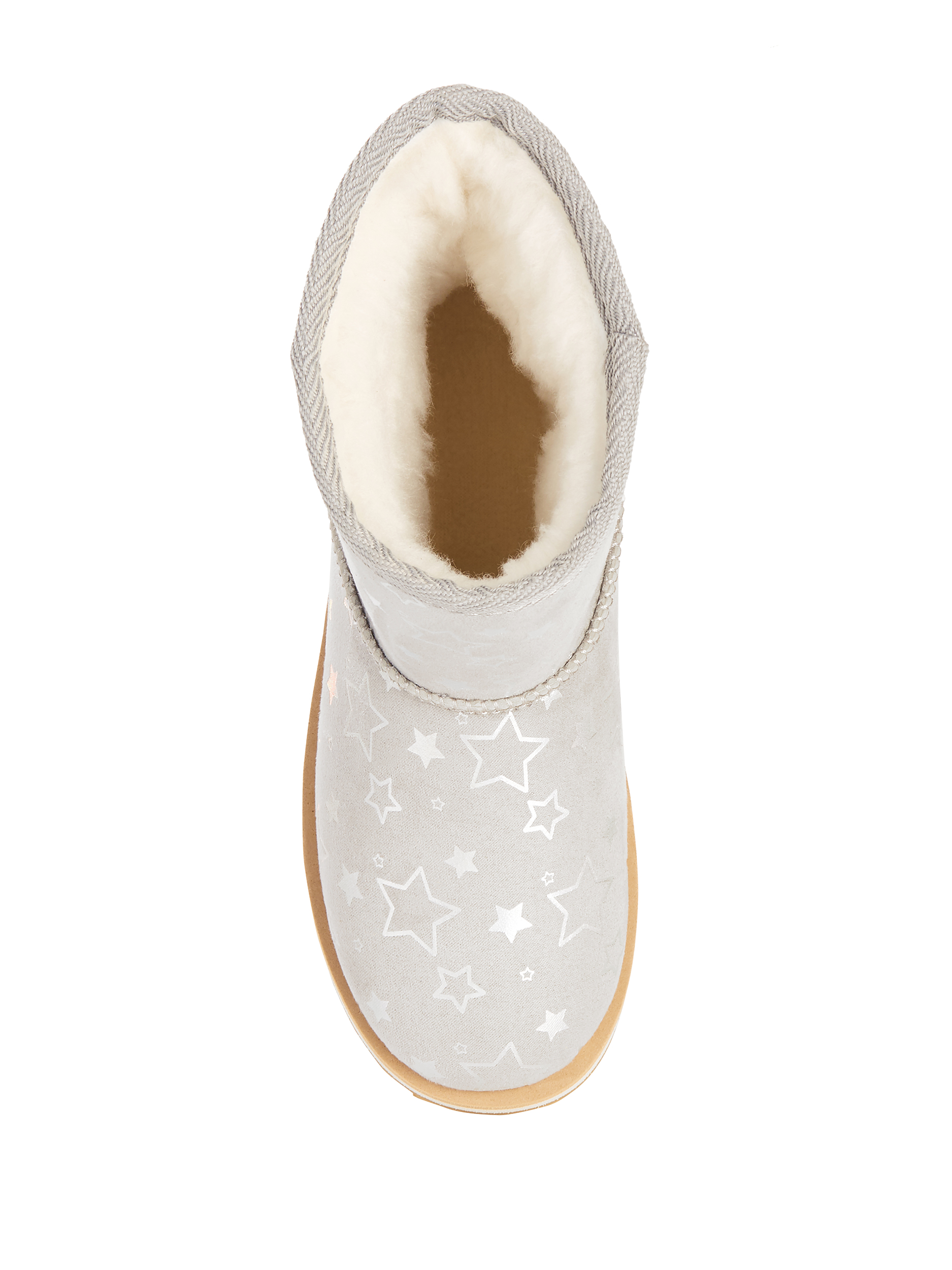 Wonder Nation Girls Faux Shearling Boots - image 4 of 6