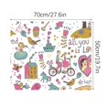 thumbnail image 3 of 16th Birthday Wrapping Paper Vintage Gift Wrap Day For Birthday Suitable Holiday Day Mother'S Valentine'S Roll-Pink Paper Day Love Very Wedding Valentine'S Wrapping Heart Cute Mini Things for Earrings, 3 of 9
