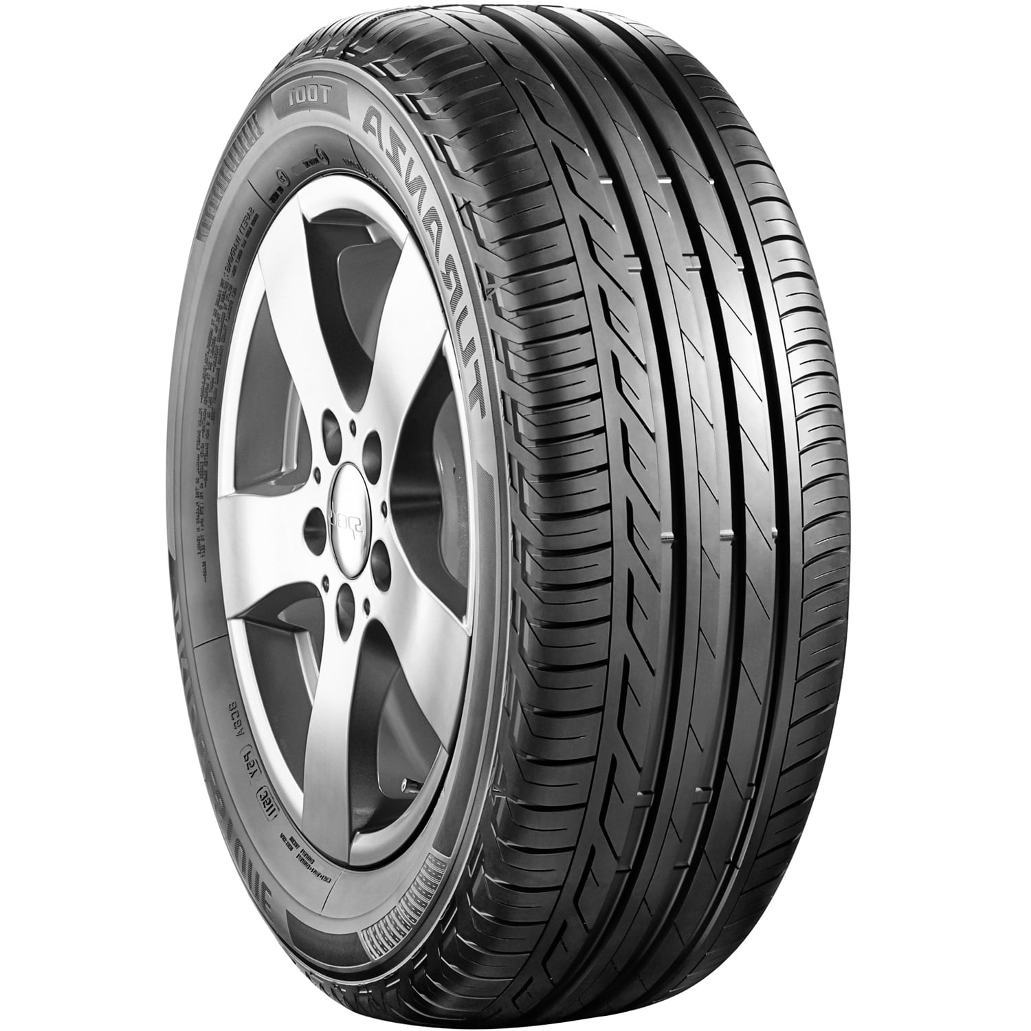Bridgestone Turanza T001 215/55R17 94V AO Performance Summer Tire