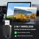 thumbnail image 4 of XHSGX Adaptador 2 en 1 CarPlay Android Auto cableado a inalámbrico compatible 99% coches originales USB USBC, 4 of 7