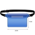 thumbnail image 2 of Bolsa de cintura Natación de la bolsa impermeable de gran capacidad para el bote Azul Osck Blue Blue, 2 of 7
